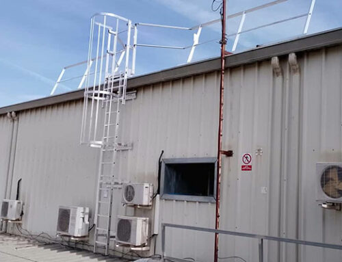 ACCÉS moderniza los sistemas de seguridad en altura en la Plataforma Logística DIA de Antequera