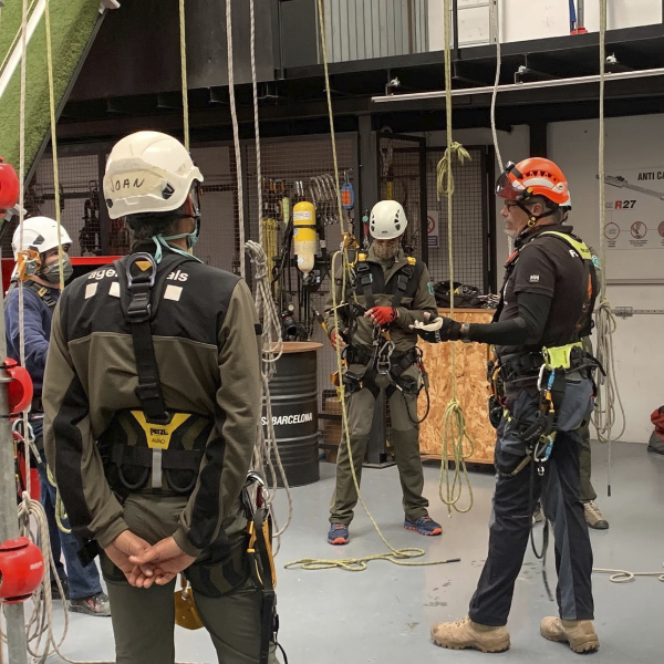 Formación y simulacros de emergencia